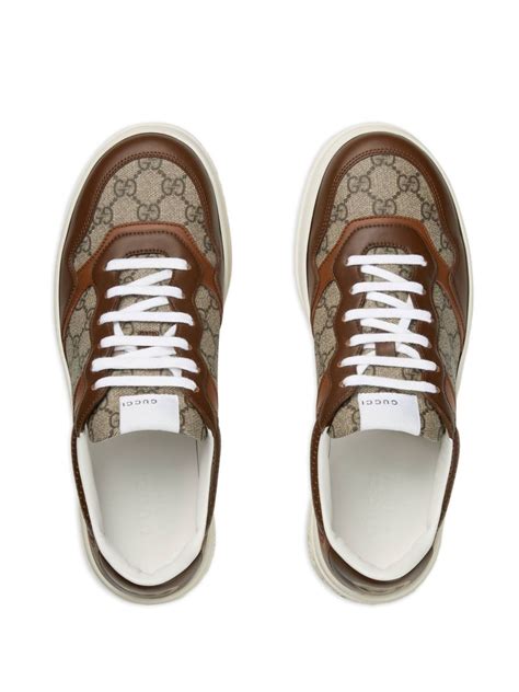 gucci common gg low-top trainers|Gucci low top women's.